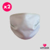 Masque de protection en tissu blanc umask